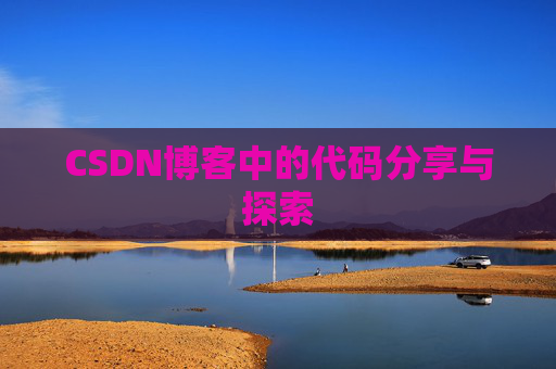 CSDN博客中的代码分享与探索